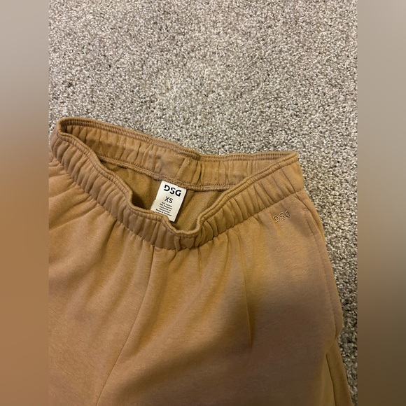 DSG women’s fleece sweatshirt and sweatpants in Tan size X-Small - Picture 6 of 7